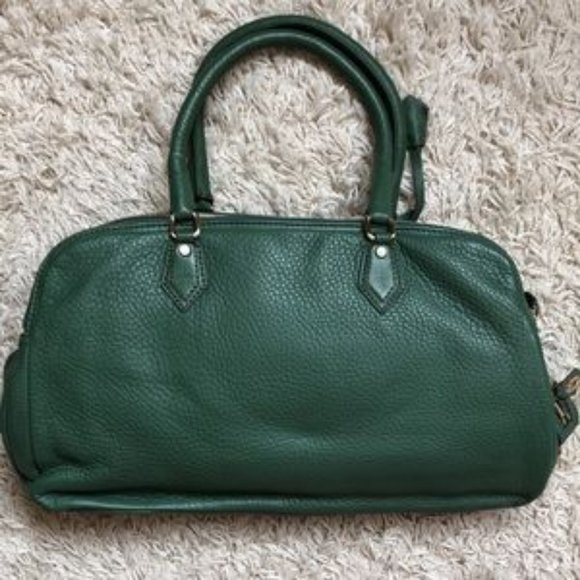 NWT Cole Haan pebbled leather small travel duffel - Picture 3 of 6